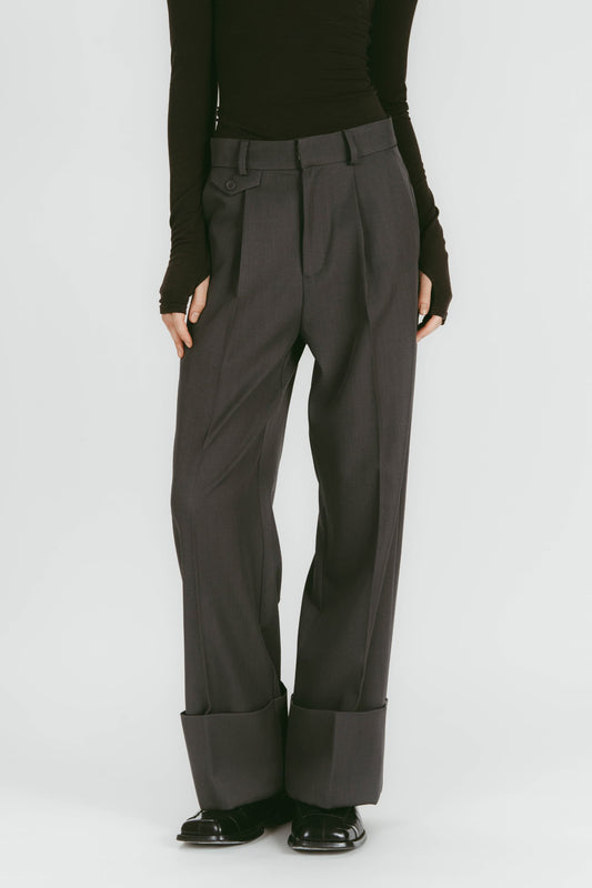 WIDE ROLLUP PANTS / GARY