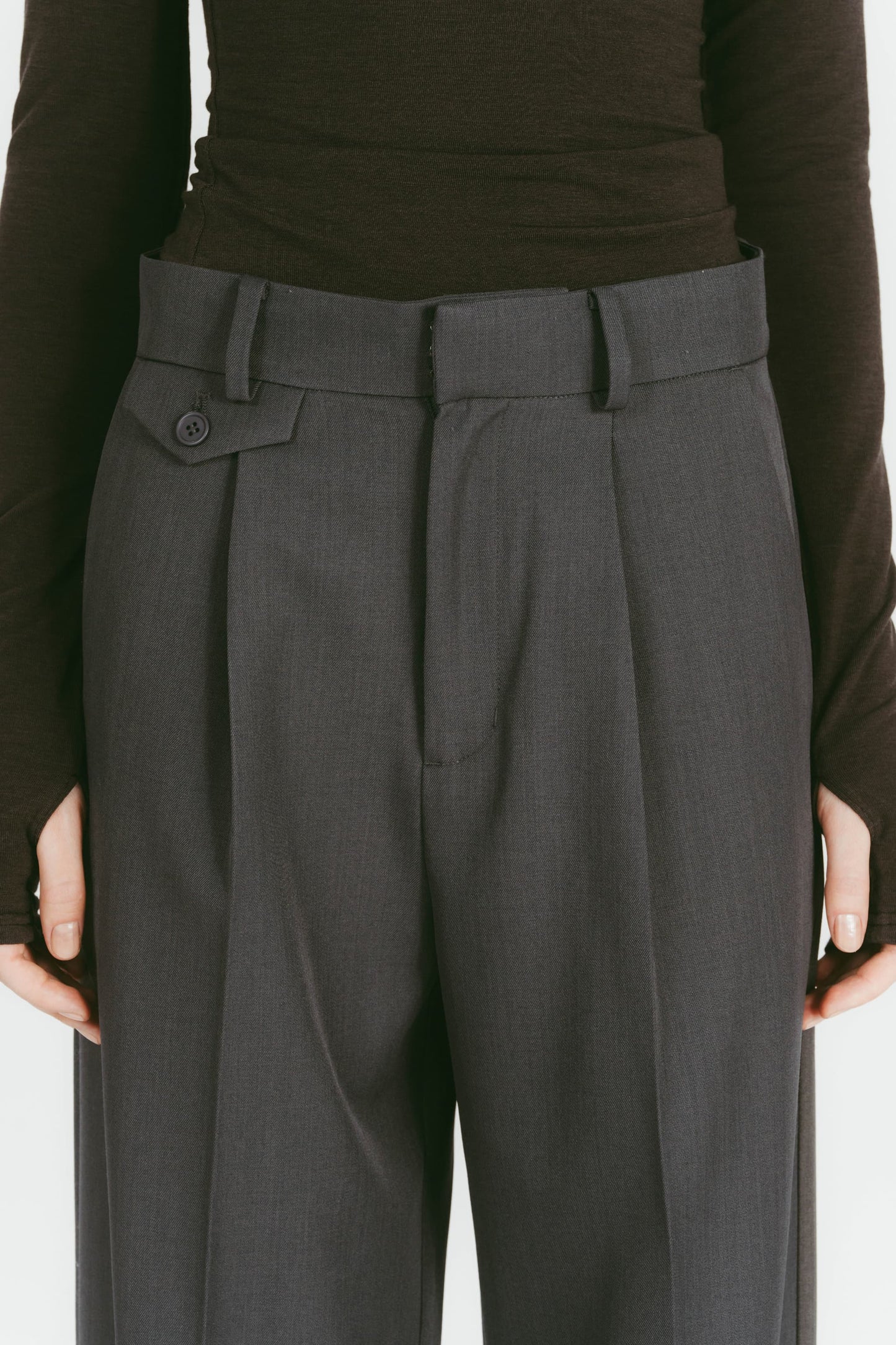 WIDE ROLLUP PANTS / GARY