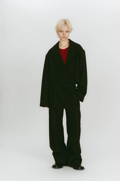 OVER SHOULDER JACKET / BLACK