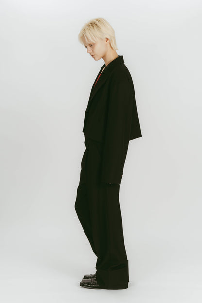 OVER SHOULDER JACKET / BLACK