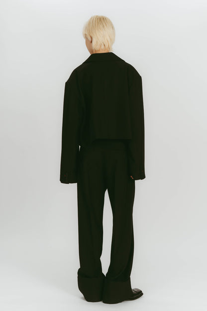 OVER SHOULDER JACKET / BLACK