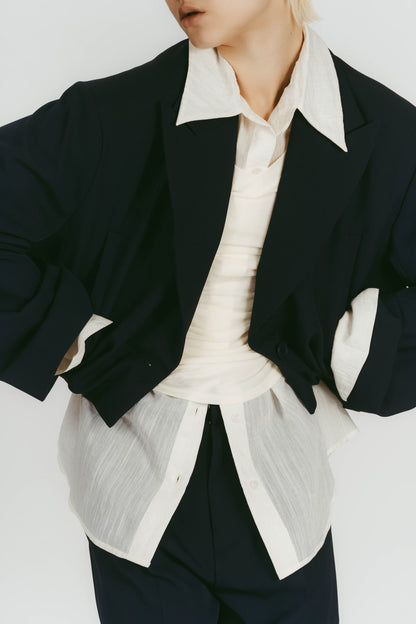 OVER SHOULDER JACKET / NAVY