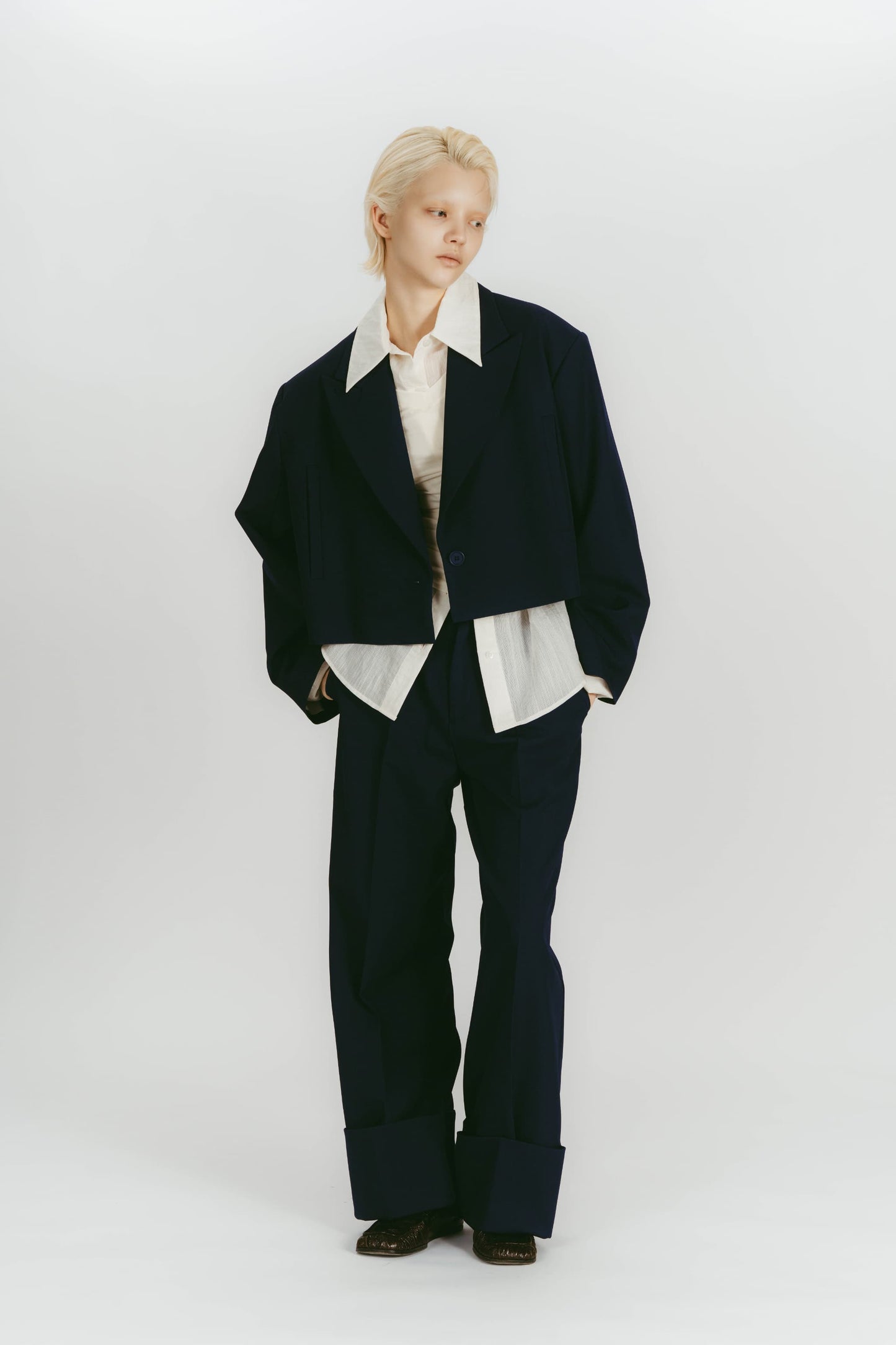 OVER SHOULDER JACKET / NAVY