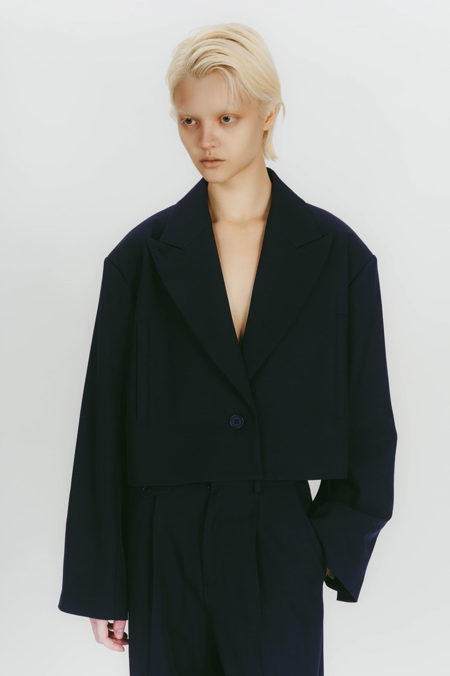 OVER SHOULDER JACKET / NAVY