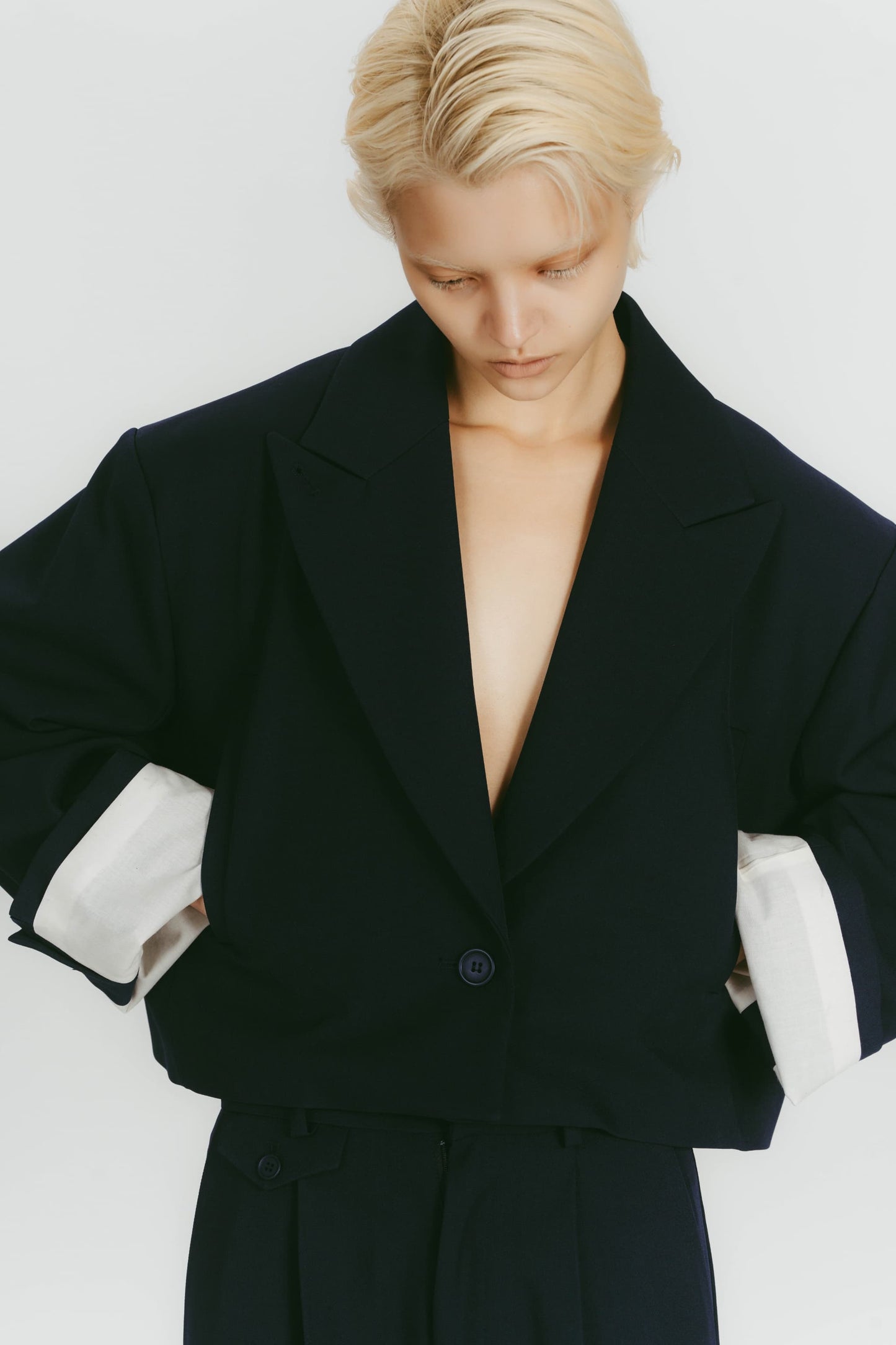 OVER SHOULDER JACKET / NAVY