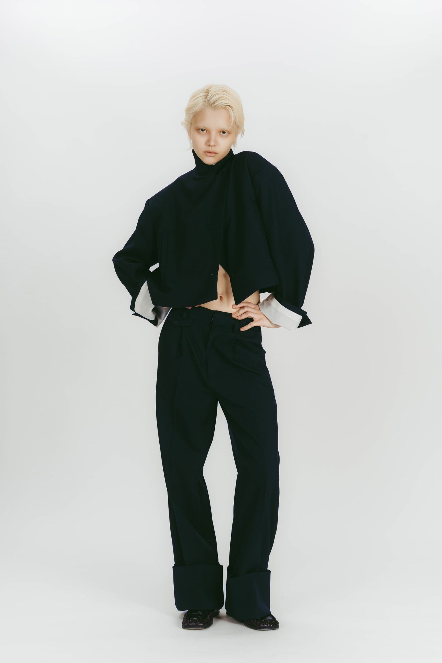 OVER SHOULDER JACKET / NAVY