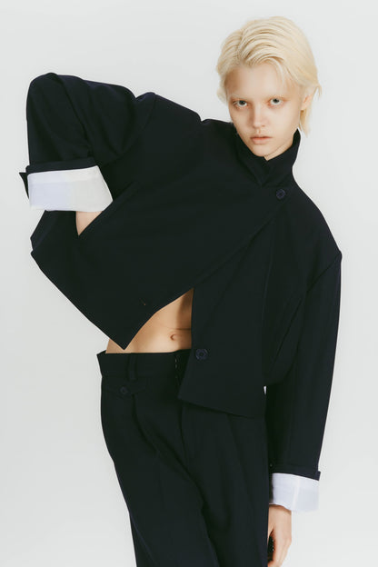 OVER SHOULDER JACKET / NAVY
