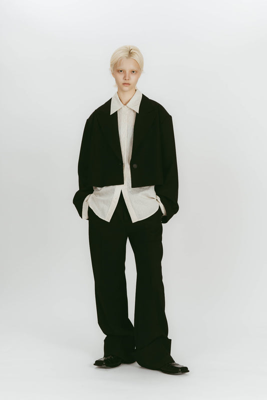 OVER SHOULDER JACKET / BLACK