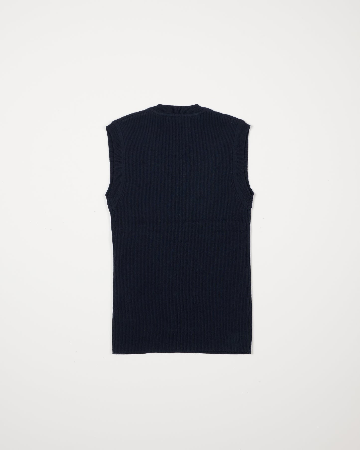V NECK NOSLEEVE TOPS