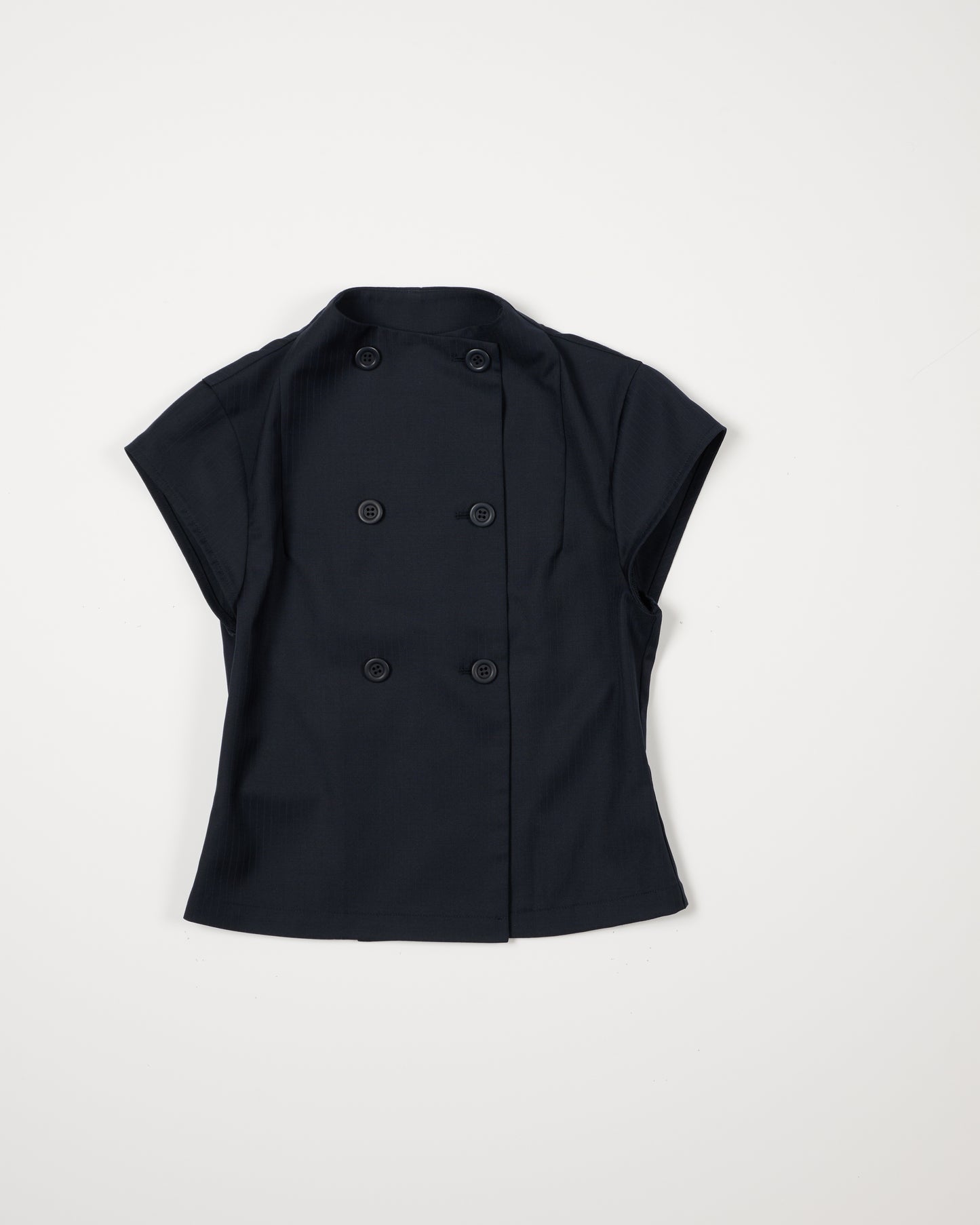 2WAY SLEEVELESS BUTTON VEST