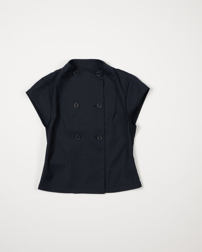 2WAY SLEEVELESS BUTTON VEST