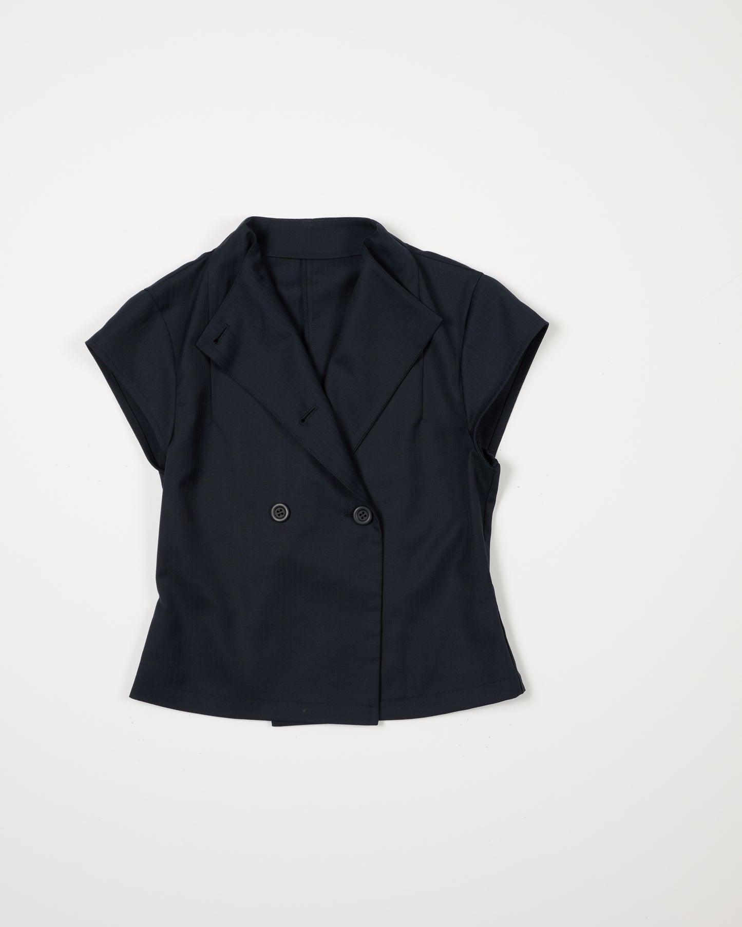 2WAY SLEEVELESS BUTTON VEST