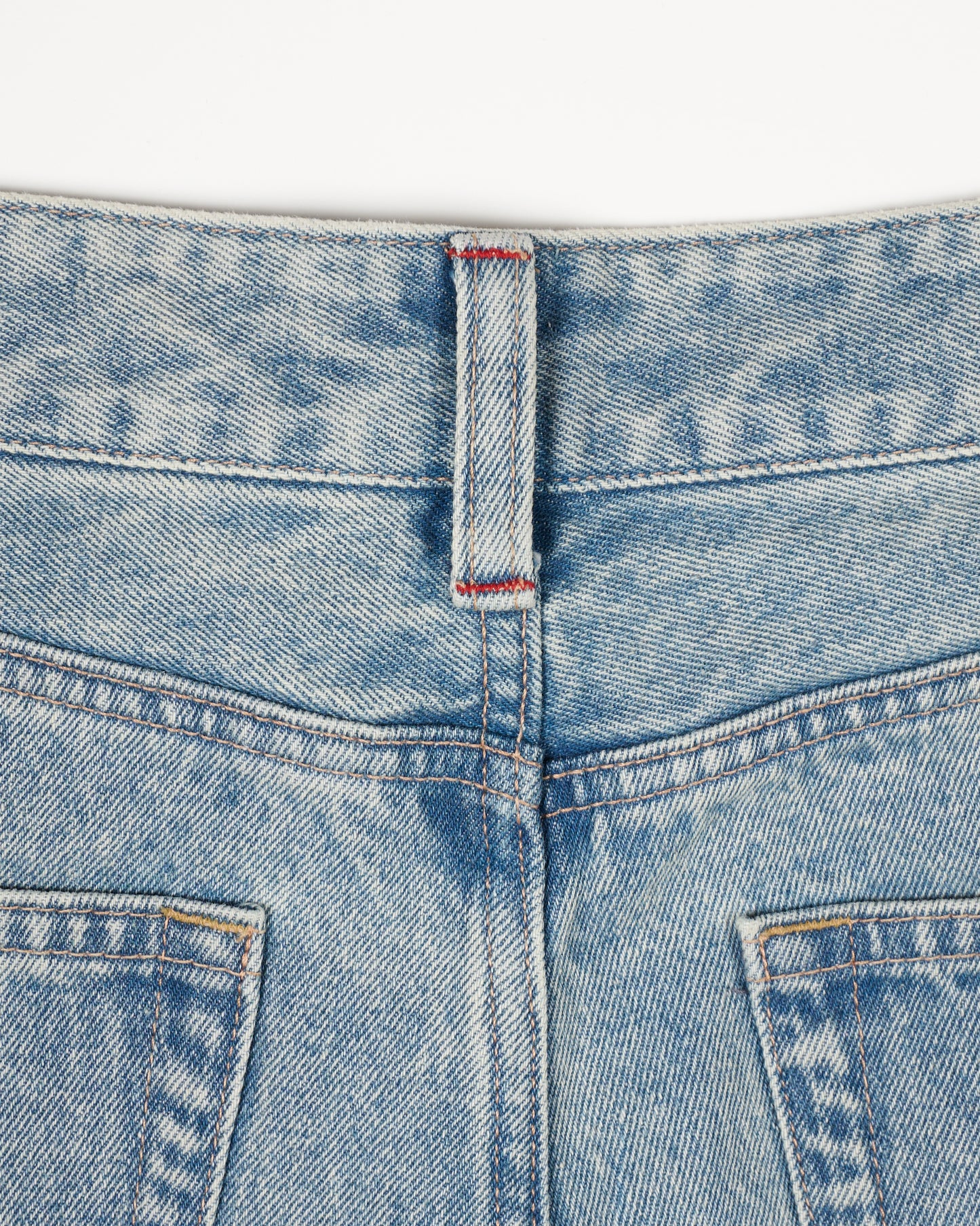 WIDE STRAIGHT DENIM PANTS
