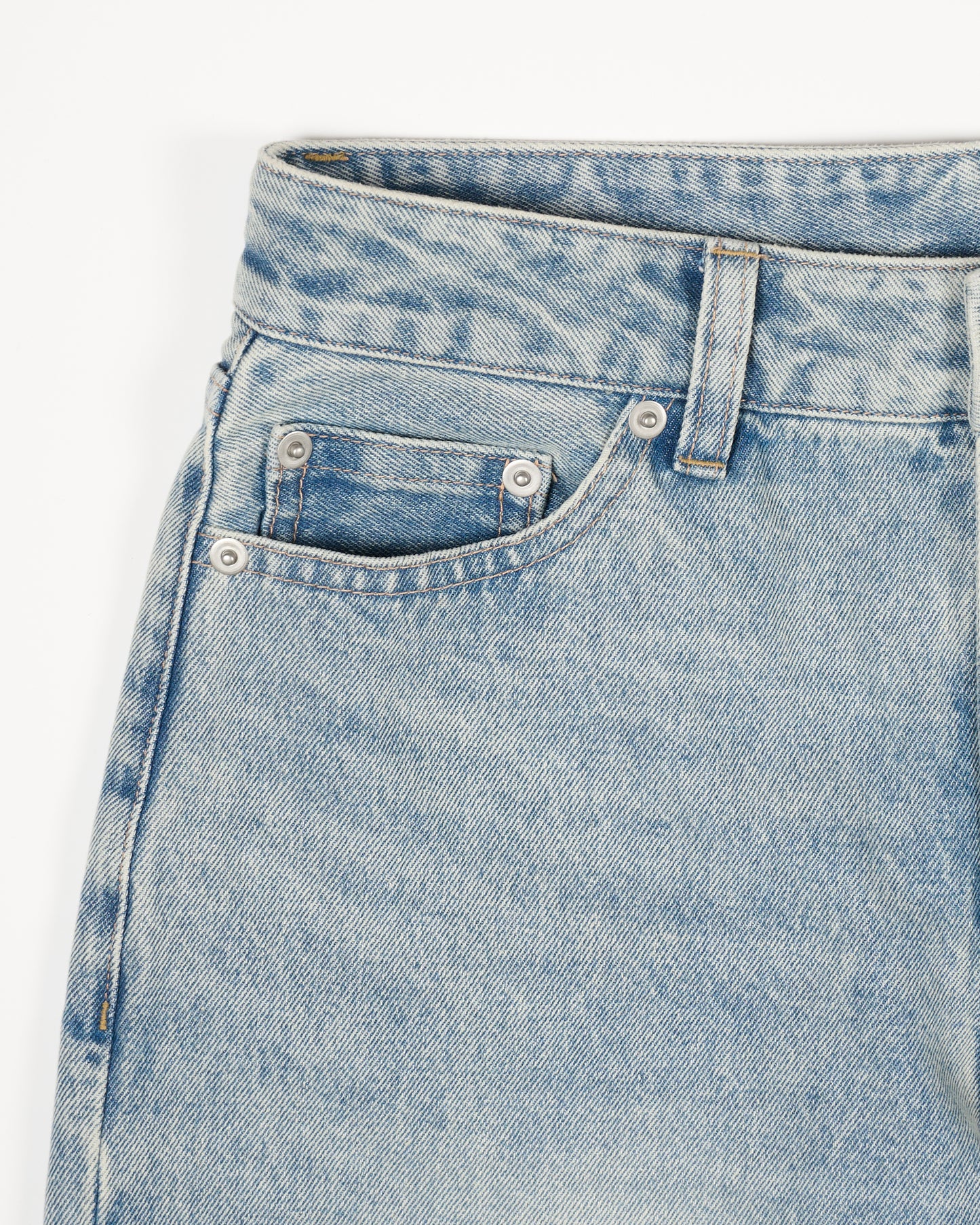 WIDE STRAIGHT DENIM PANTS