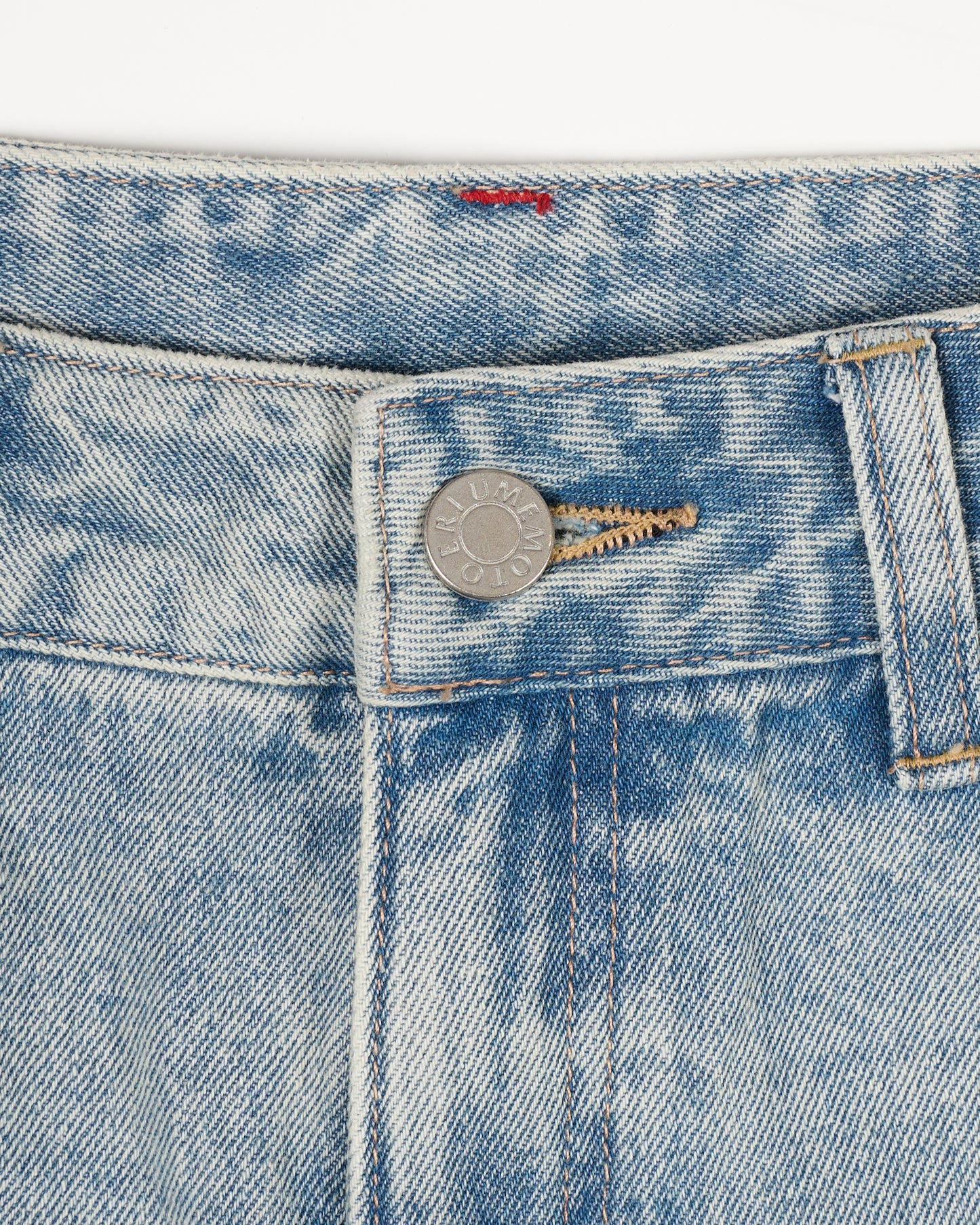 WIDE STRAIGHT DENIM PANTS