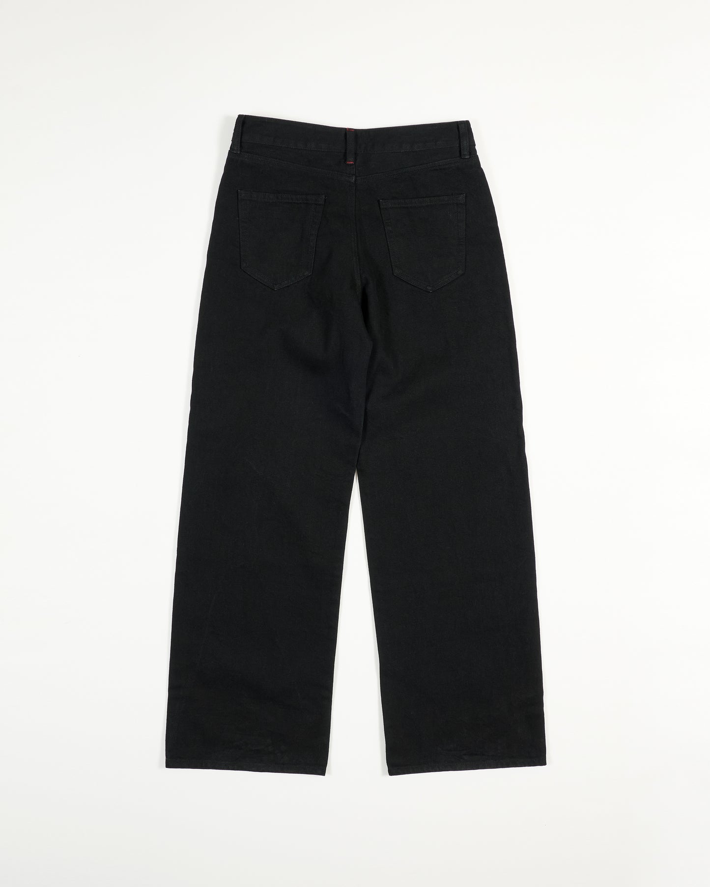 WIDE STRAIGHT DENIM PANTS