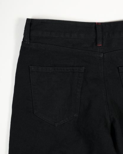 WIDE STRAIGHT DENIM PANTS