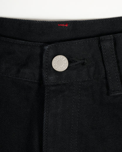 WIDE STRAIGHT DENIM PANTS