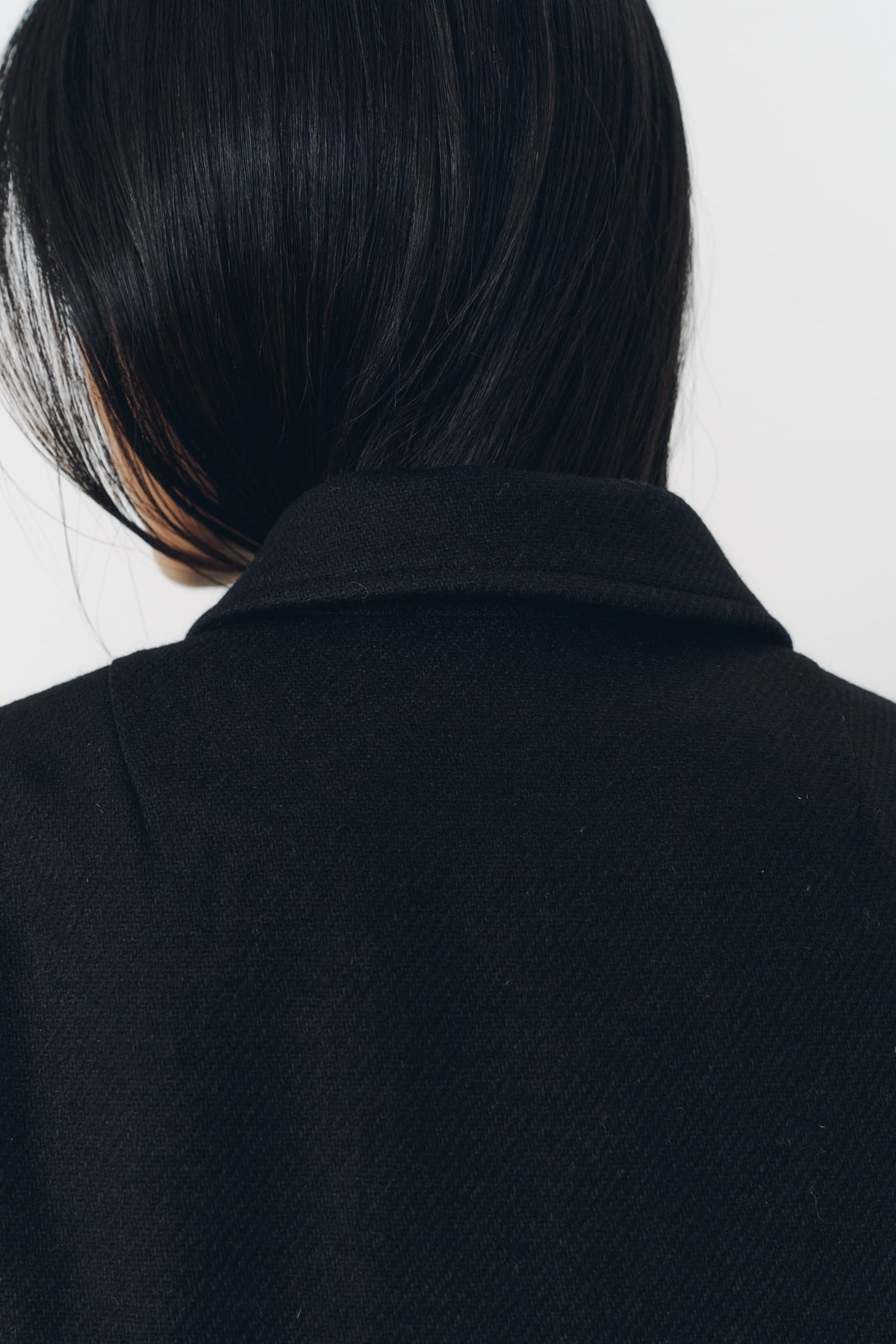 CROPPED ZIP JACKET/BLACK