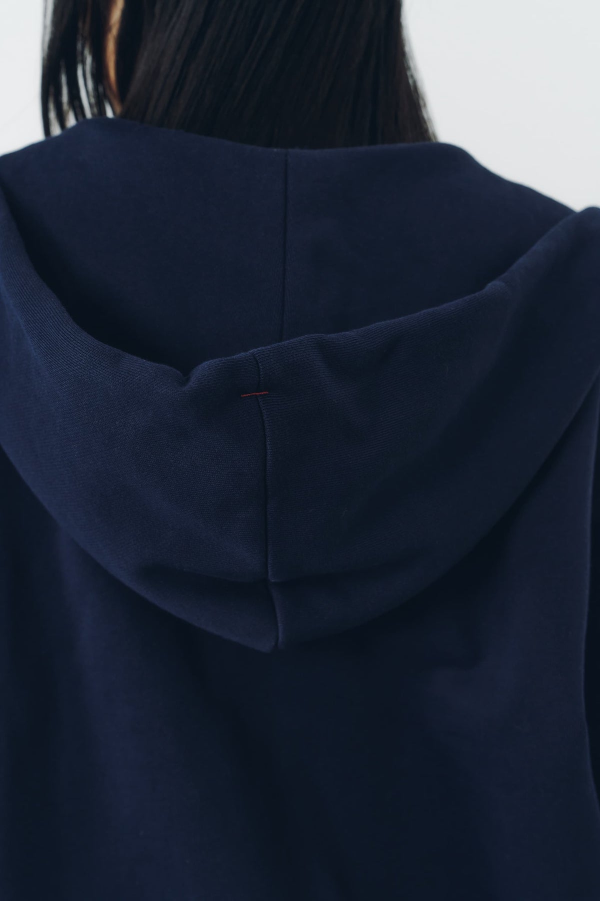 VOLUME ZIP HOODIE/NAVY
