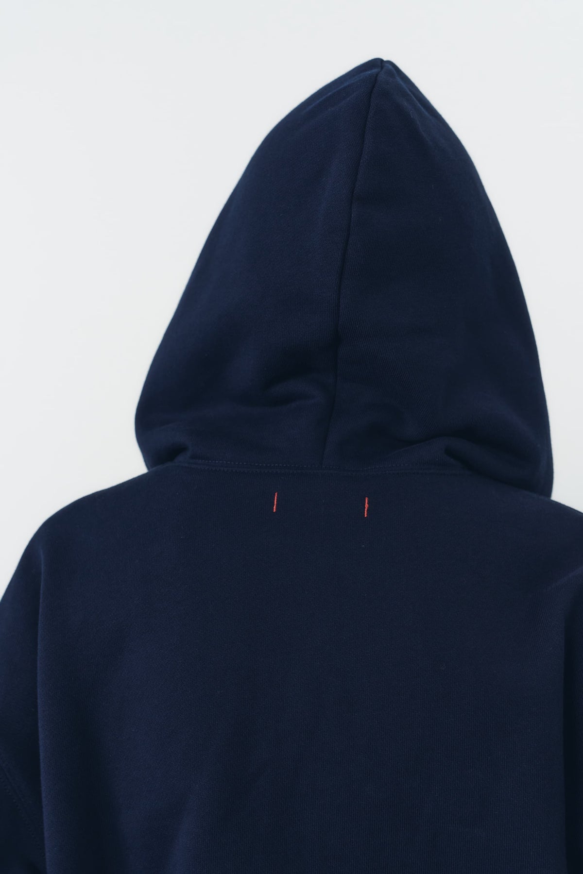 VOLUME ZIP HOODIE/NAVY